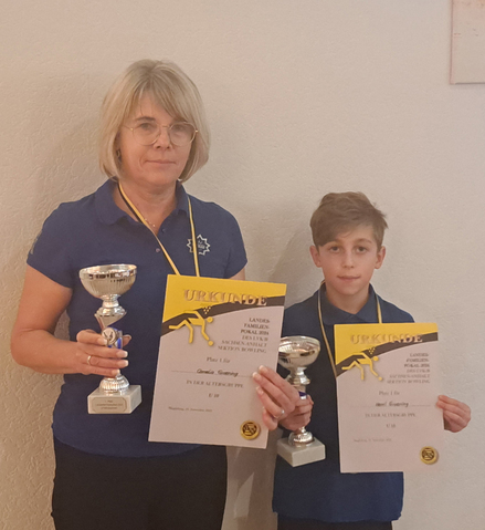 Platz 1 - U10  Cornelia und Henri Gröning