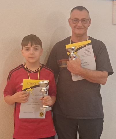 U14 Platz 3 Moritz und Karl Kettner